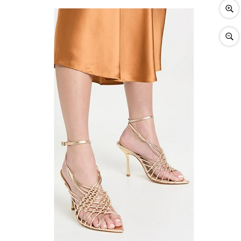Schutz Tinah sandals platina